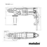 Marteau combiné Metabo KHE 2645 Q
