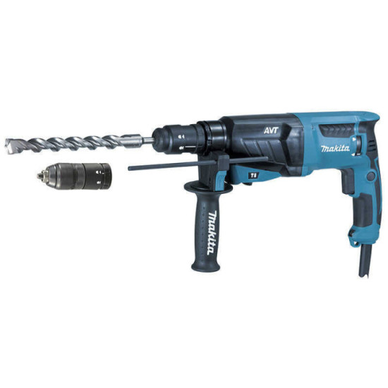 Perforateur burineur Makita HR2631FT12 800 W 2,4 J
