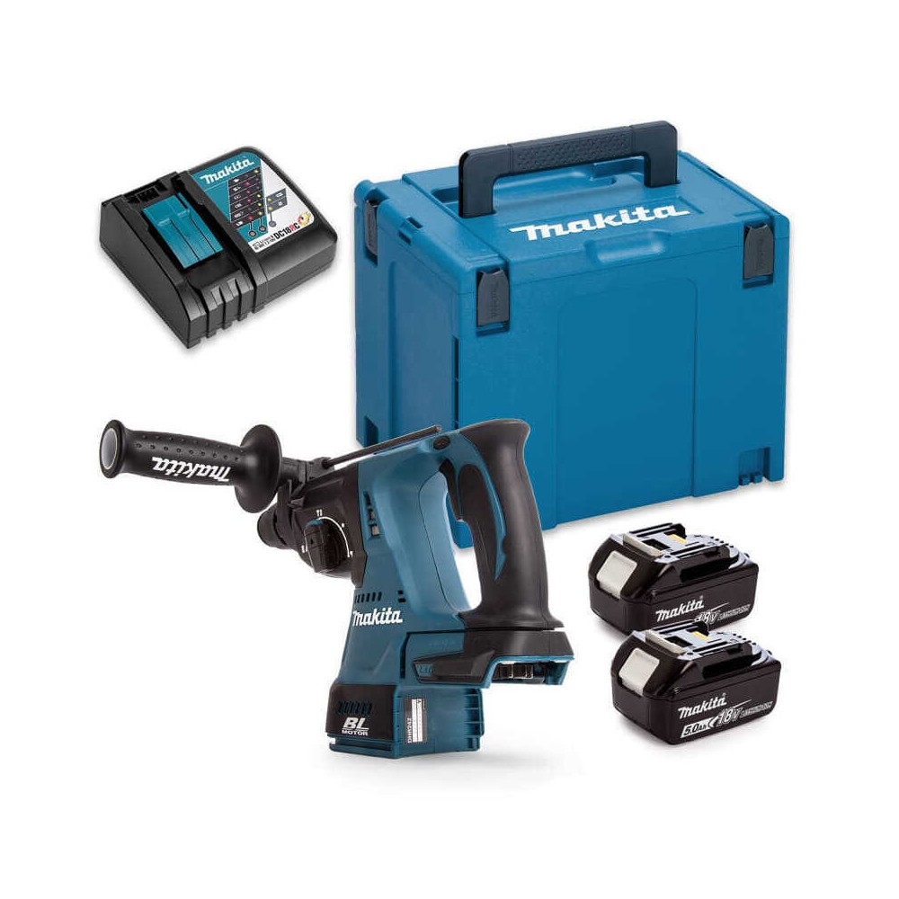 Perforateur burineur Makita DHR242RTJ 18V 5,0 Ah