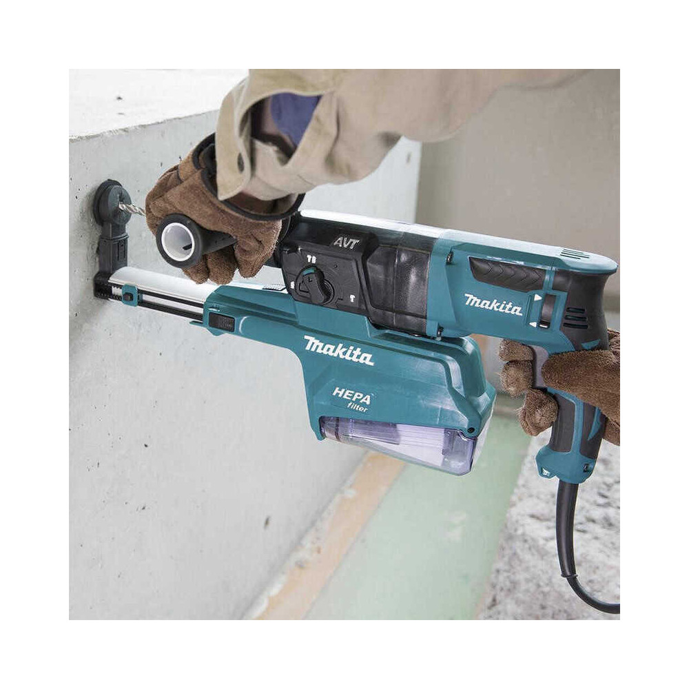 Perforateur burineur Makita HR2651T aspiration intégrée