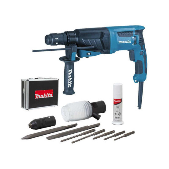 Perforateur burineur Makita HR2630TX4 + forets