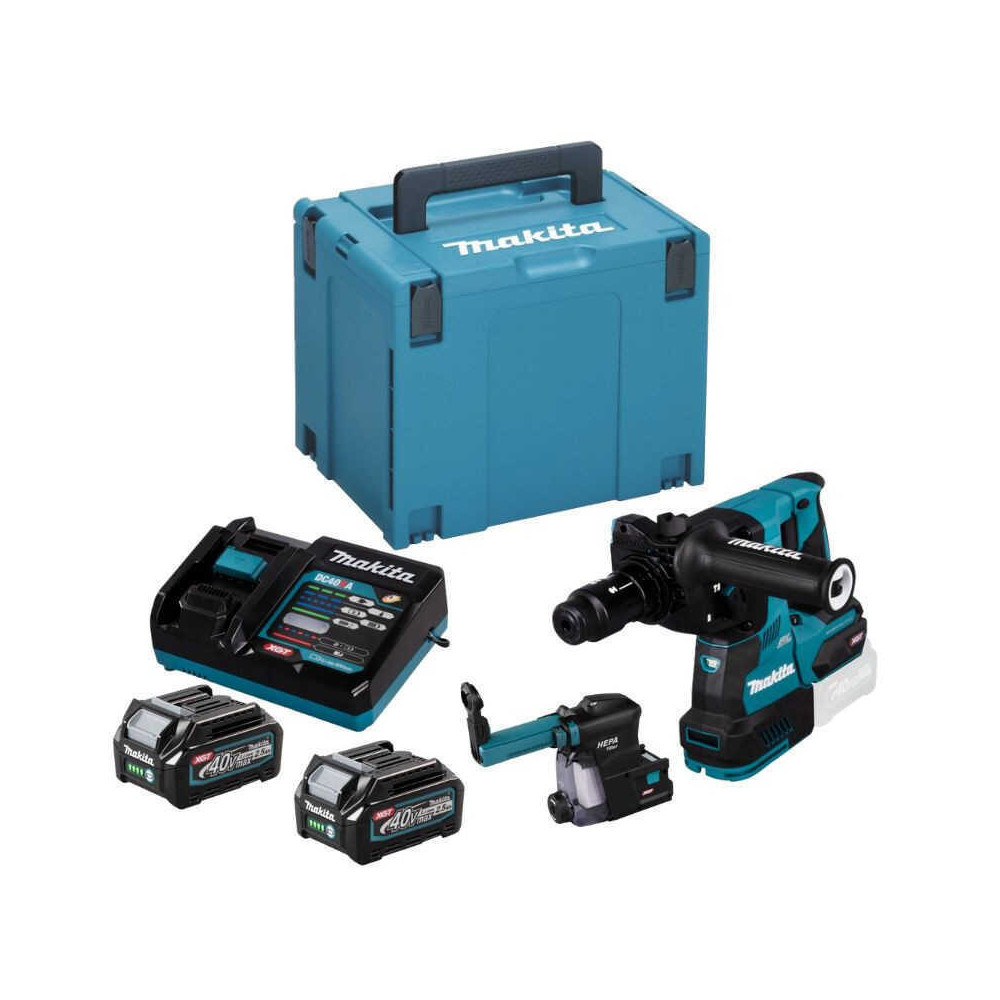 Perforateur burineur Makita HR004GD202 40V 2,5 Ah