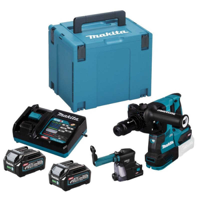 Perforateur burineur Makita HR004GD202 40V 2,5 Ah