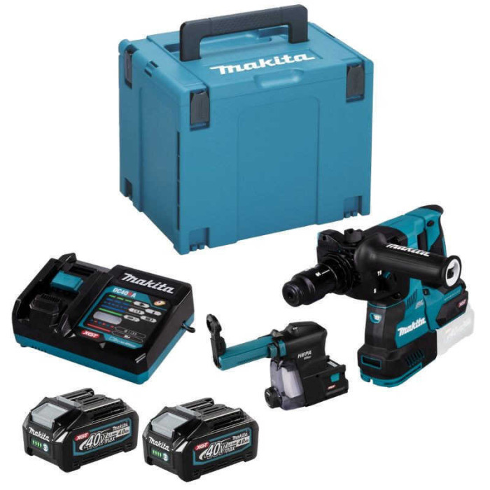 Perforateur burineur Makita HR004GM202 40V 4,0 Ah