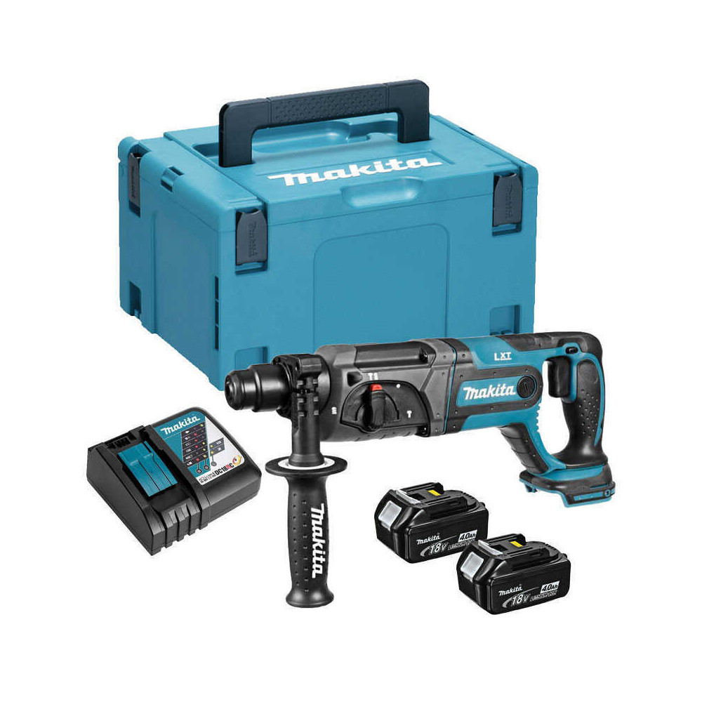Perforateur burineur Makita DHR241RMJ 18V 2 x 4,0 Ah