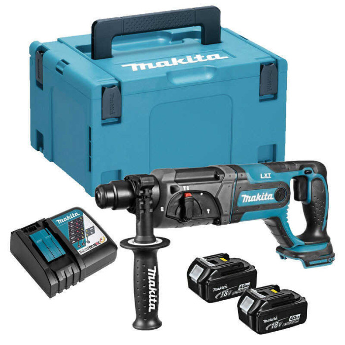 Perforateur burineur Makita DHR241RMJ 18V 2 x 4,0 Ah