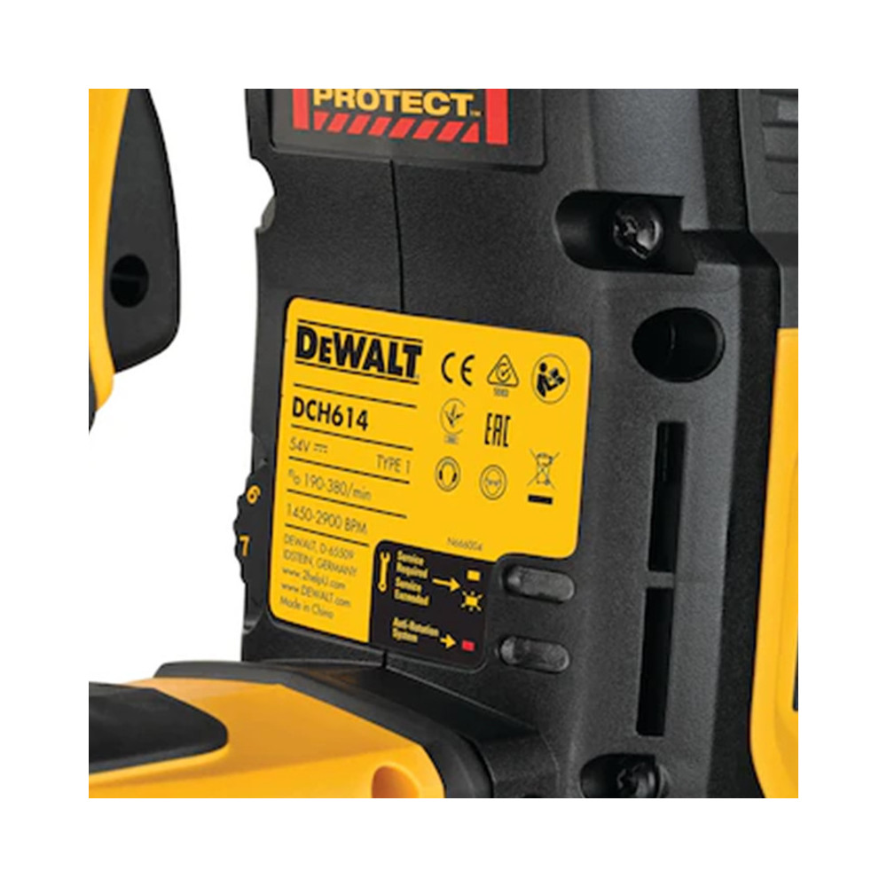 Perforateur burineur DeWalt DCH614X2-QW