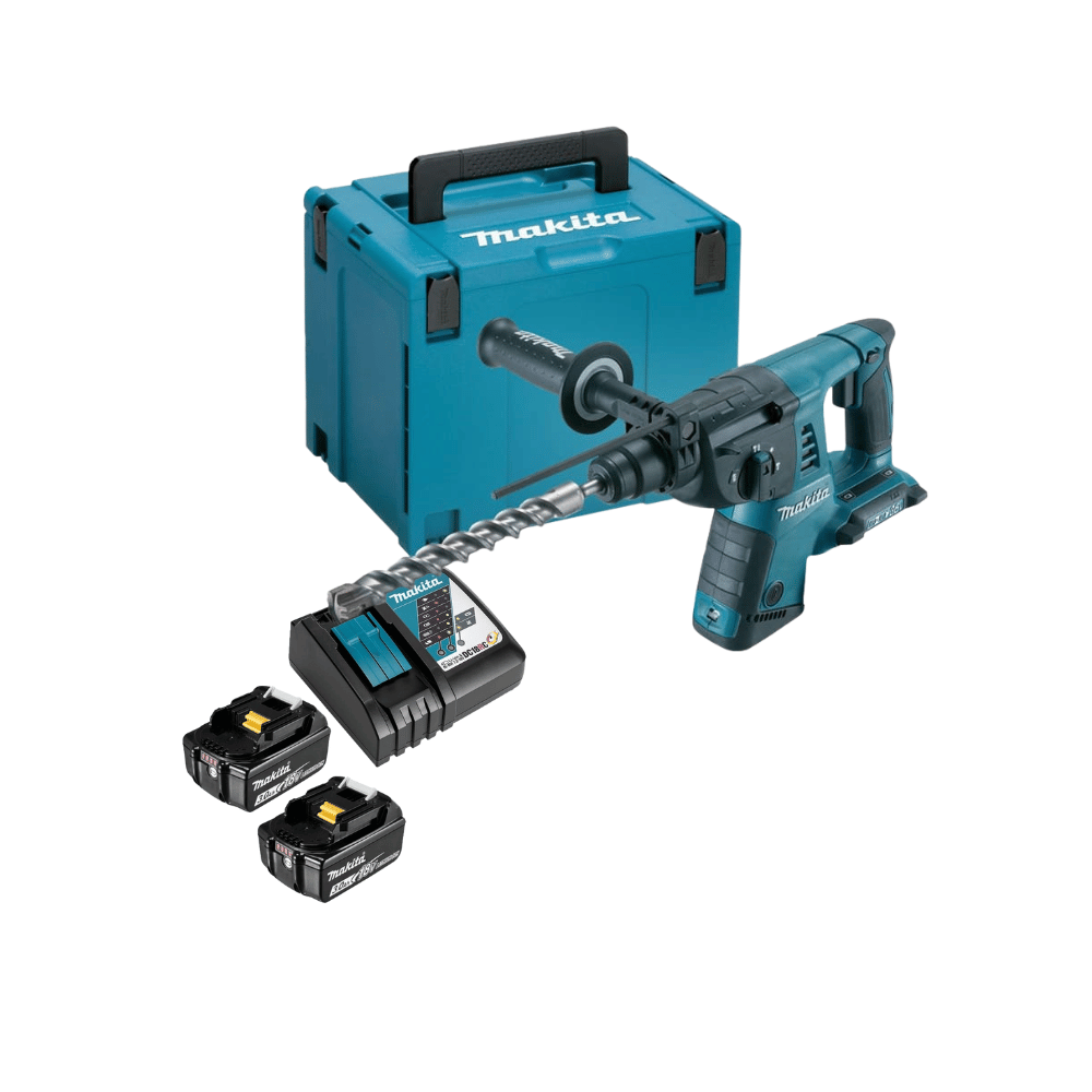 Perforateur burineur Makita DHR263RFJ 36V 3,0 Ah