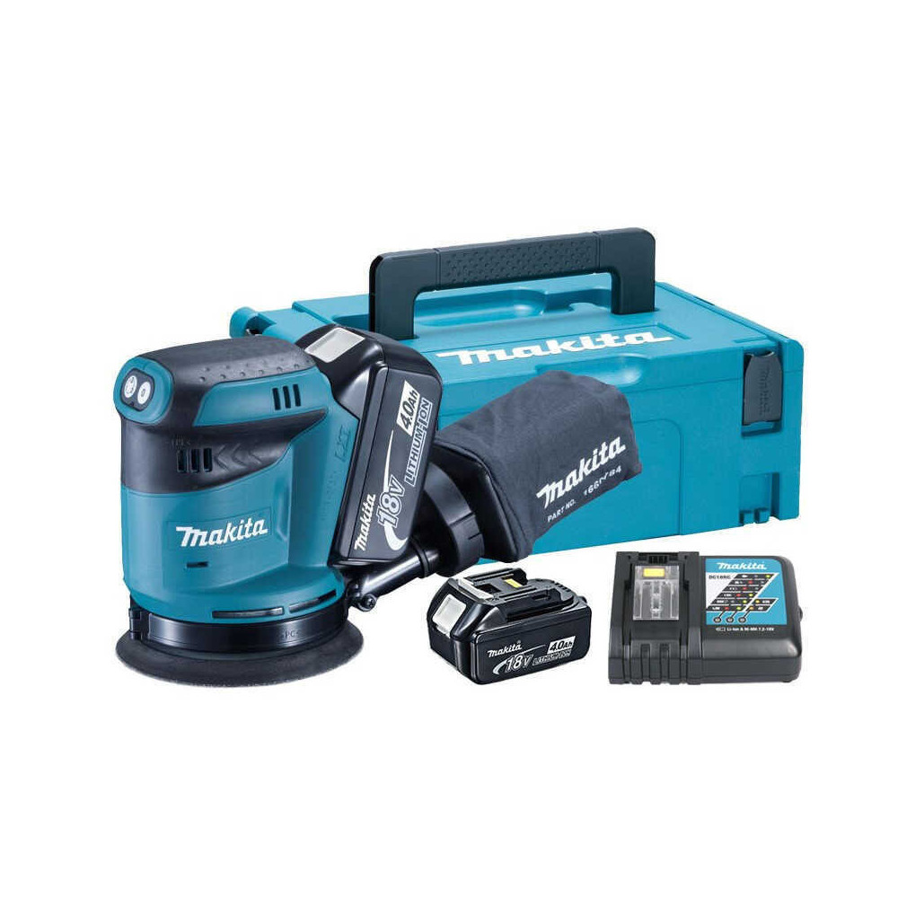 Ponceuse excentrique Makita DBO180RMJ 18V LXT