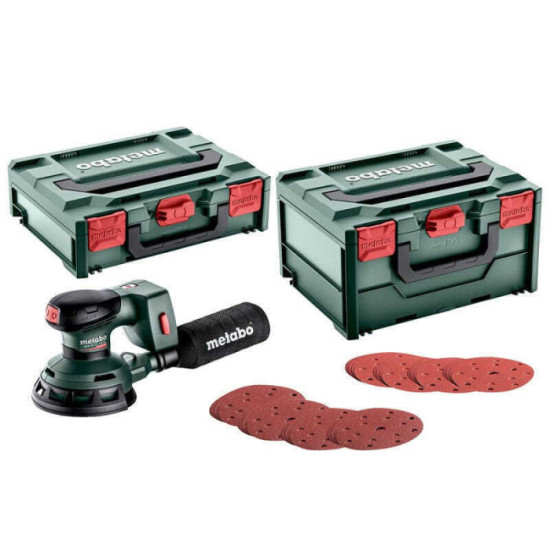 Ponceuse excentrique Metabo 691200000 + 100 abrasifs
