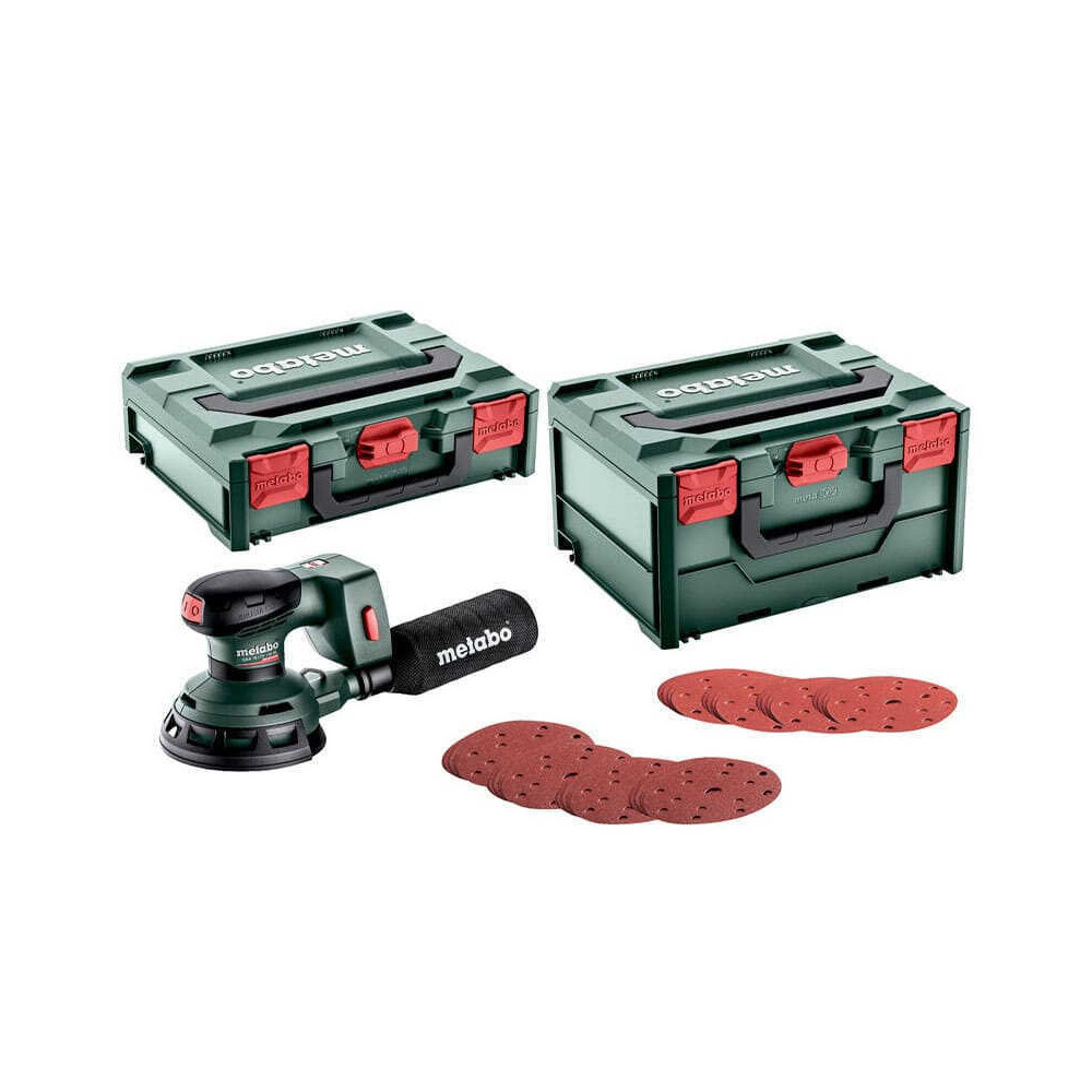 Ponceuse excentrique Metabo 691200000 + 100 abrasifs