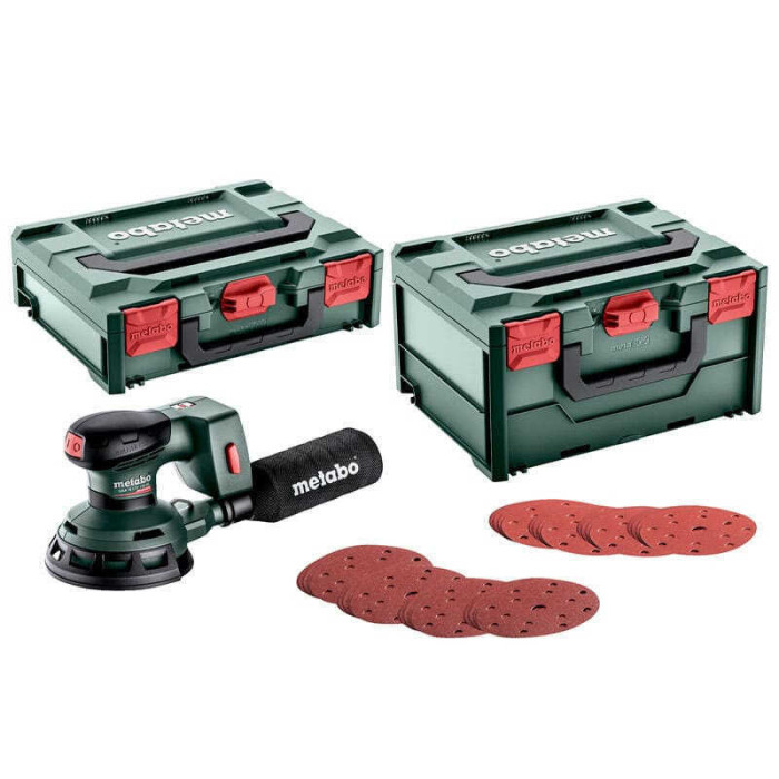 Ponceuse excentrique Metabo 691200000 + 100 abrasifs
