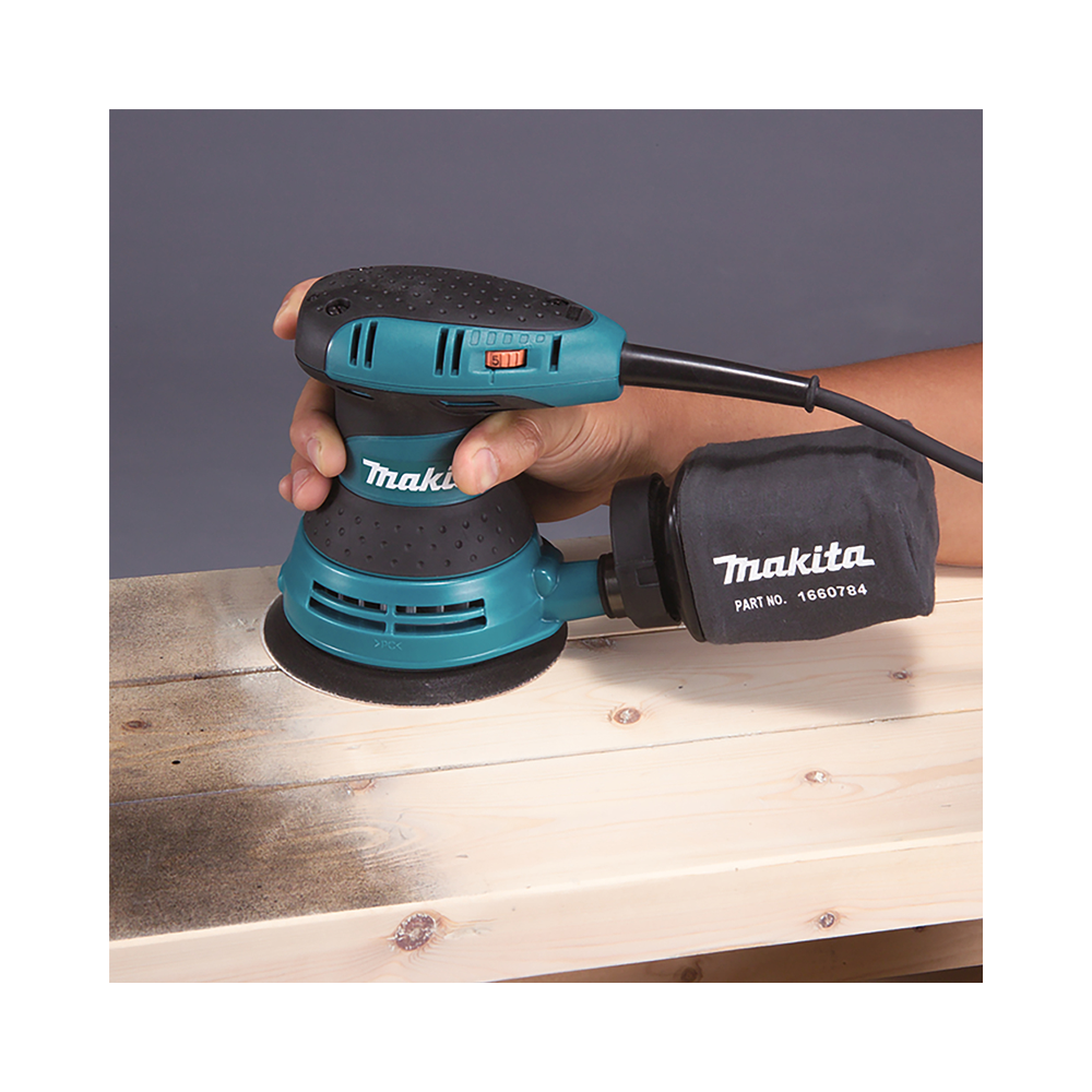 Ponceuse excentrique Makita BO5031 125 mm 300 W