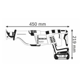 Scie sabre Bosch GSA 18V-LI