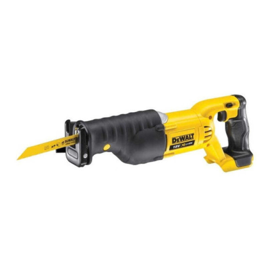 Scie sabre DeWalt DCS380N-XJ