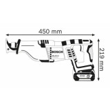 Scie sabre Bosch Professional GSA18V-LIN(0615990G9L)
