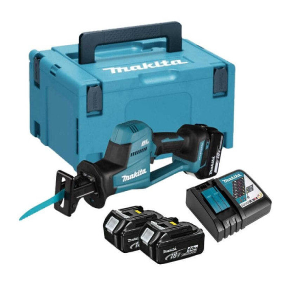 Scie sabre Makita DJR189RMJ 18V LXT