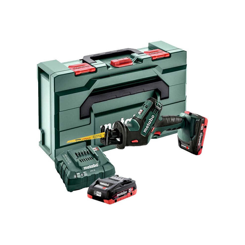 Scie sabre Metabo 602266800 18V 2x4,0 Ah metaBOX