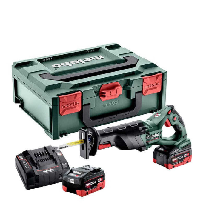 Scie sabre Metabo 602267810 18V brushless en kit
