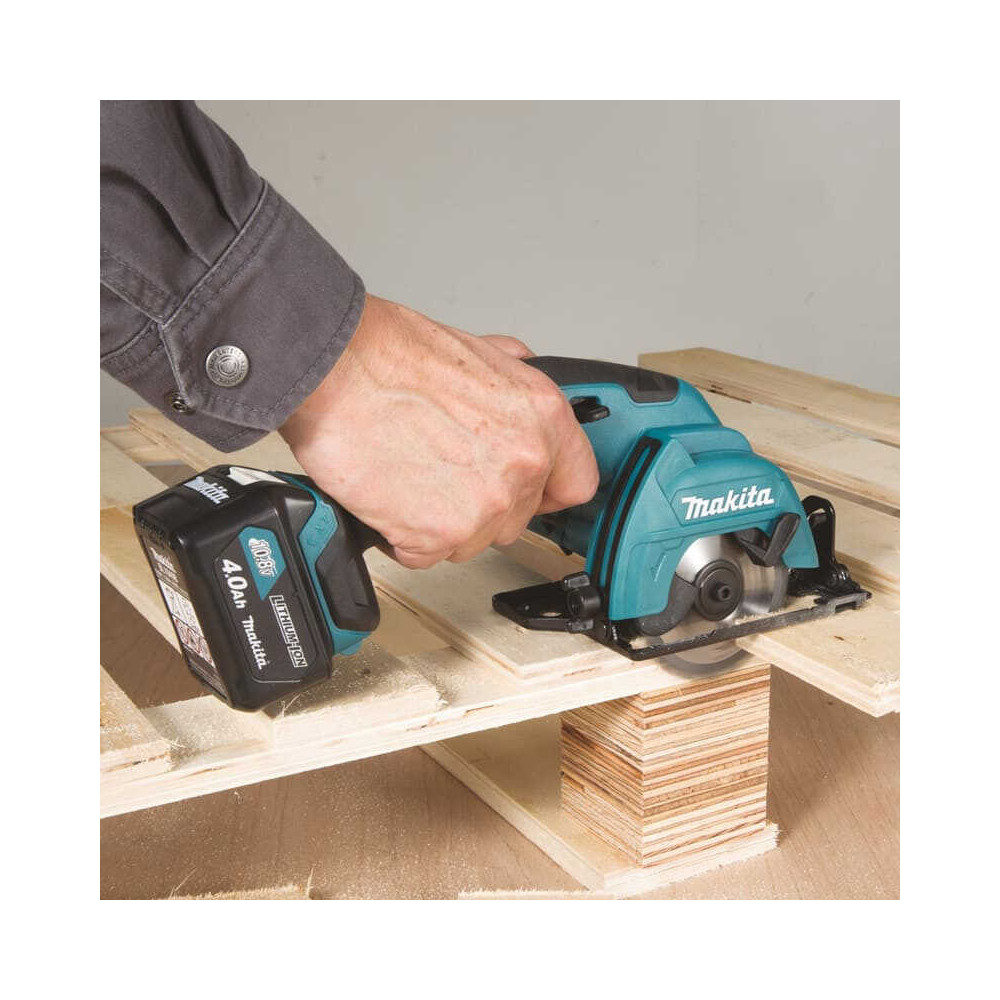 Scie circulaire Makita HS301DSMJ 12V CXT 2 x 4,0 Ah