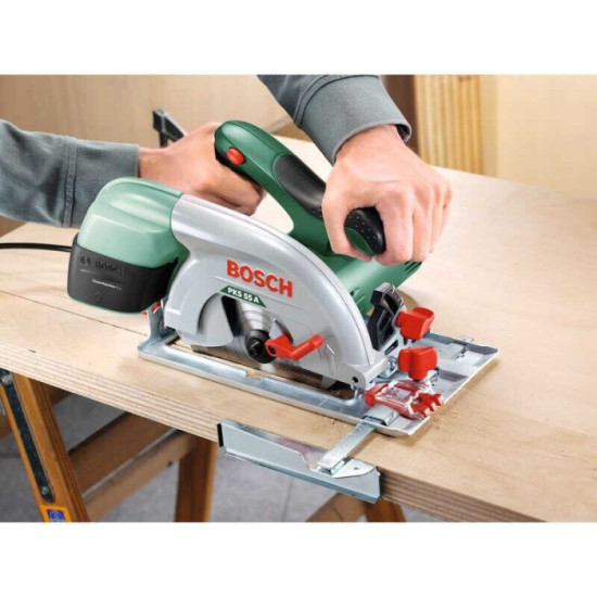 Scie circulaire Bosch PKS66A 1 600 W Ø190 mm