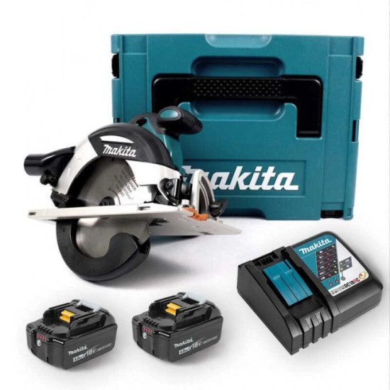 Scie circulaire Makita DHS630RMJ 18V 165 mm 2 x 4,0 Ah