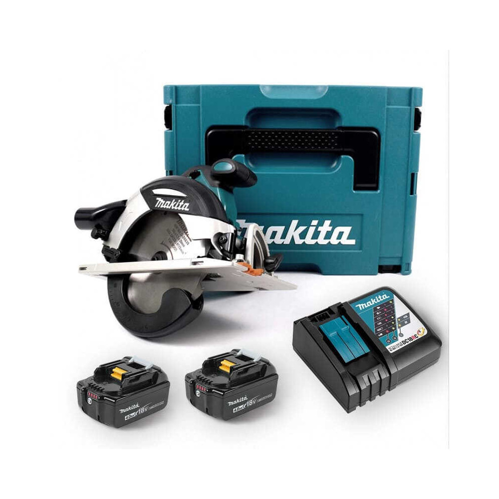 Scie circulaire Makita DHS630RMJ 18V 165 mm 2 x 4,0 Ah