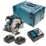 Scie circulaire Makita DHS680RMJ 18V LED 2 x 4,0 Ah