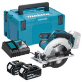 Scie circulaire Makita DSS611RTJ 18V 2 x 5,0 Ah