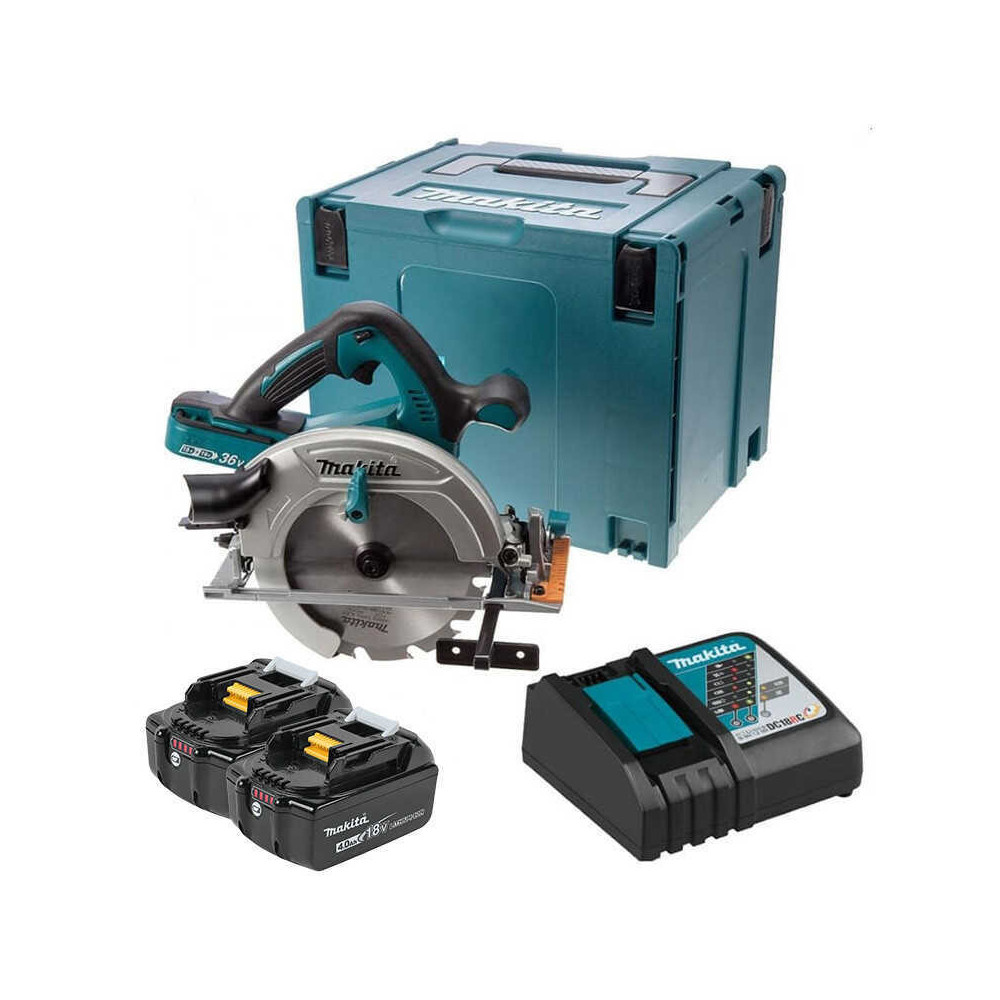 Scie circulaire Makita DHS710RMJ 36V 190 mm 2 x 4,0 Ah