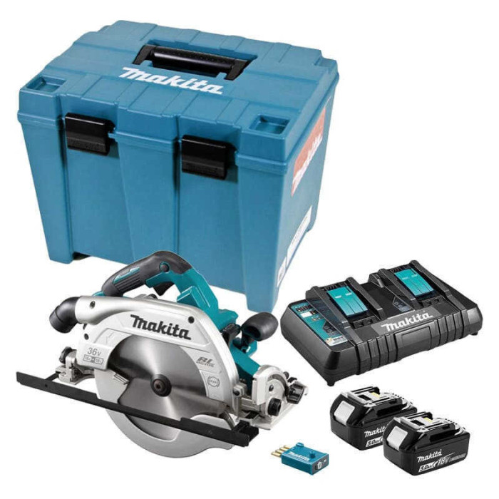 Scie circulaire Makita DHS900PT2U 36V 235 mm AWS