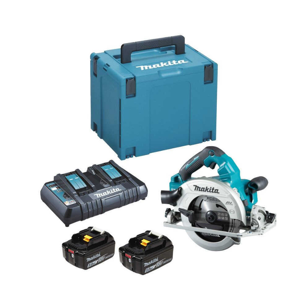 Scie circulaire Makita DHS782PT2J 36V 190 mm 1 800 W