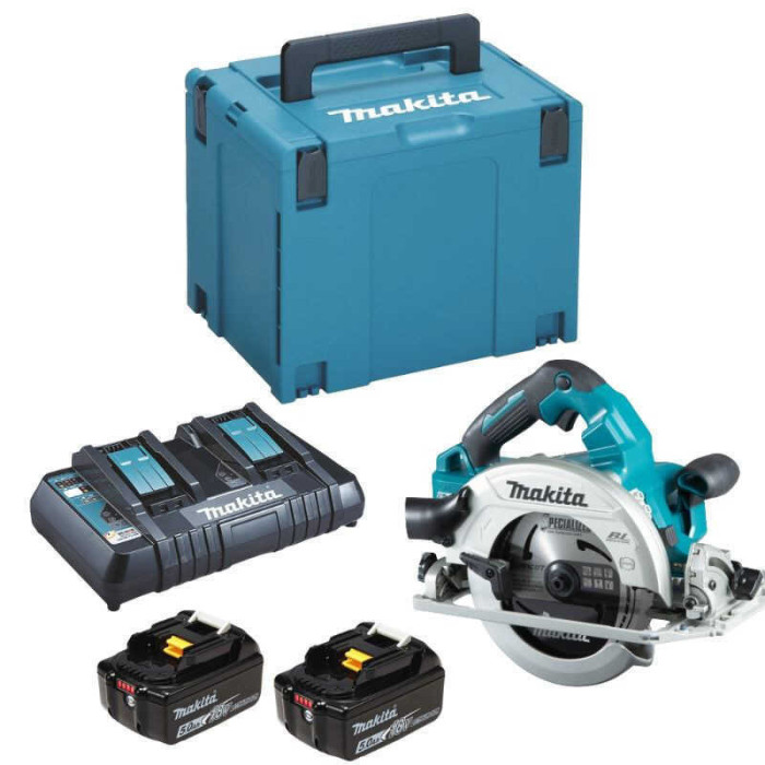 Scie circulaire Makita DHS782PT2J 36V 190 mm 1 800 W