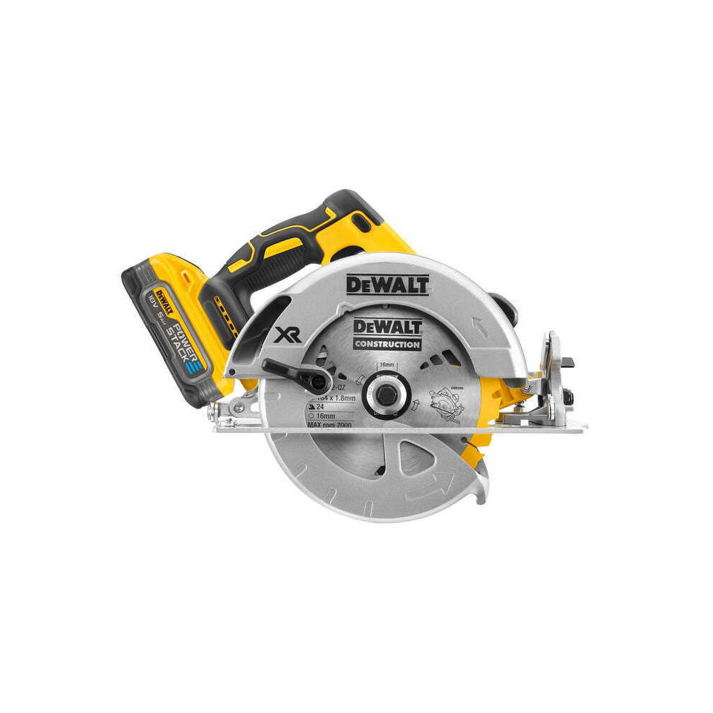 Scie circulaire DeWalt DCS570H2T-QW 18V XR 2 x 5,0 Ah