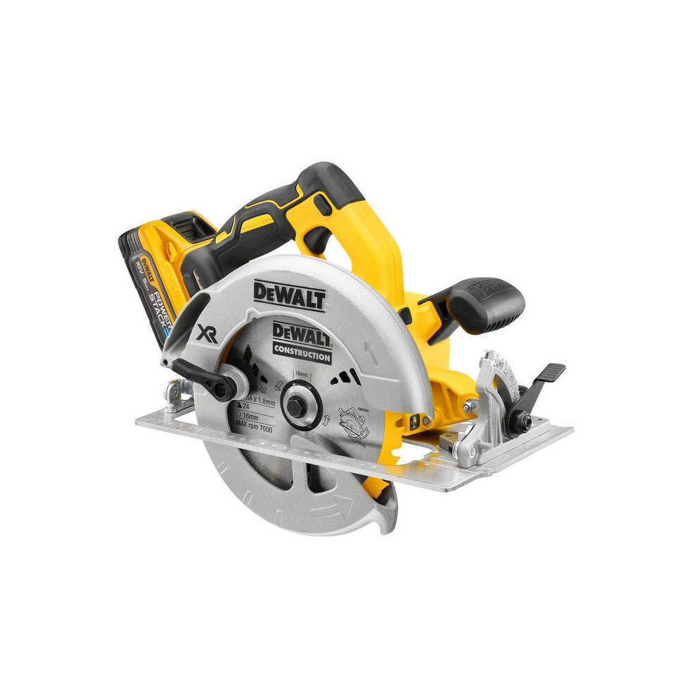 Scie circulaire DeWalt DCS570H2T-QW 18V XR 2 x 5,0 Ah