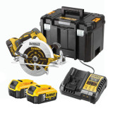 Scie circulaire DeWalt DCS570P2-QW 18V 184 mm 2 x 5,0 Ah