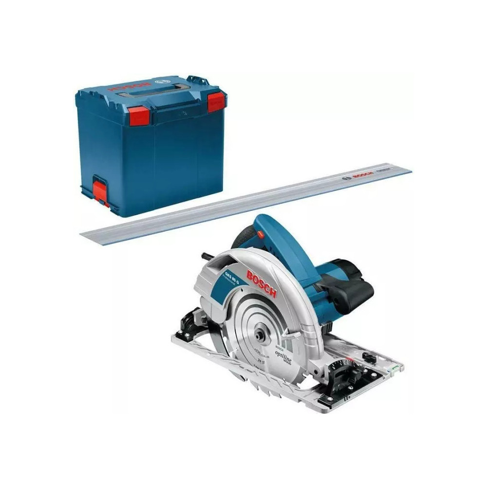 Scie circulaire Bosch GKS 85 G + rail FSN 1400