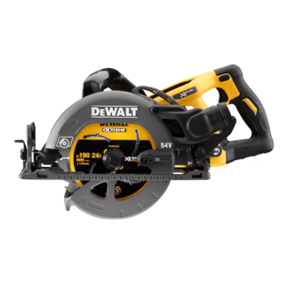 Scie circulaire DeWalt DCS577N-XJ 54V XR FlexVolt 190 mm