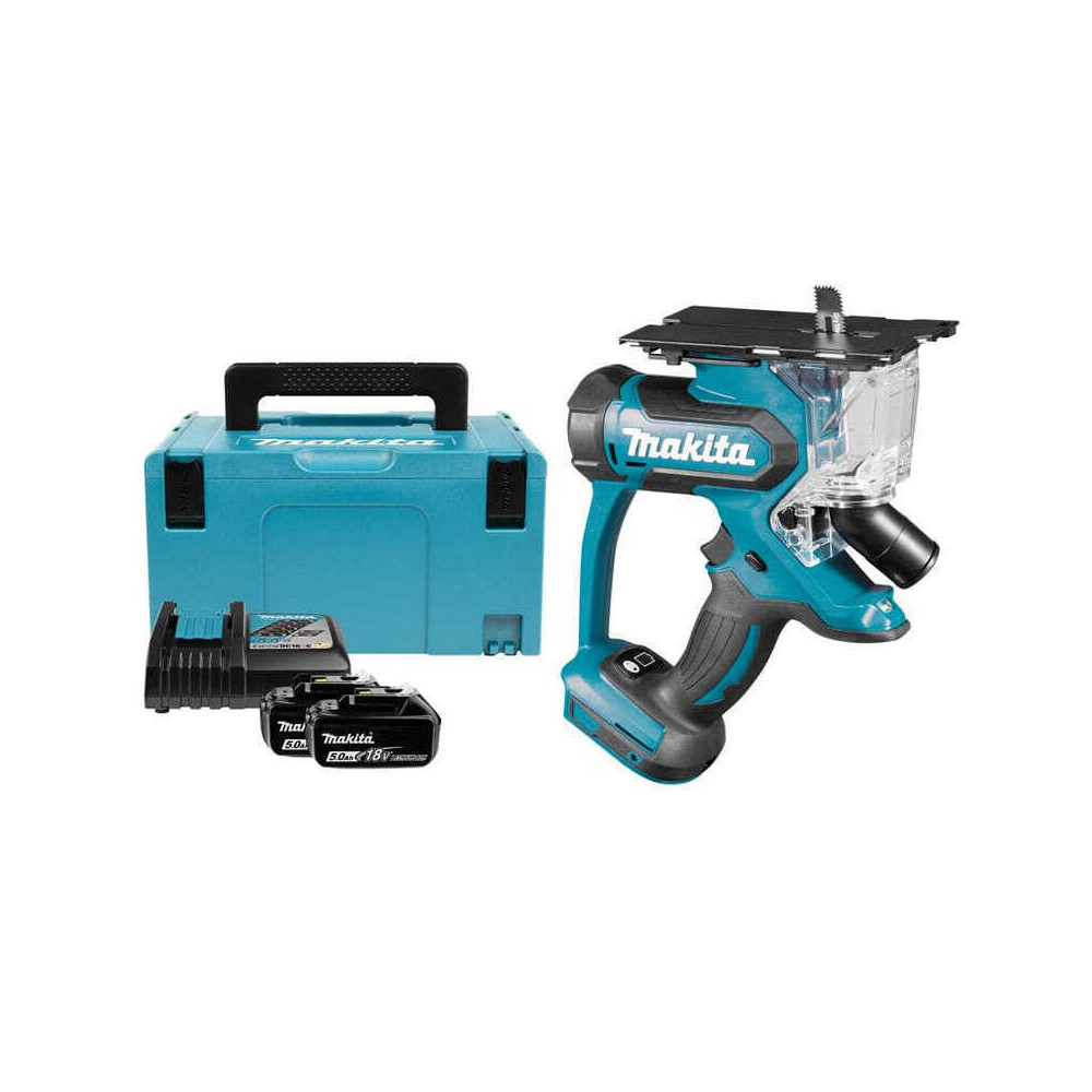 Scie à plaque de plâtre Makita DSD180RTJ 18V LXT