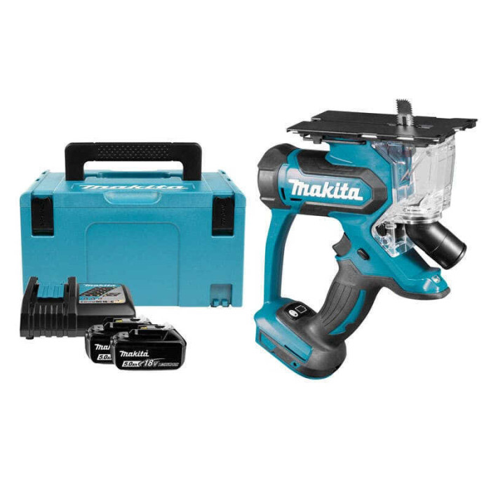 Scie à plaque de plâtre Makita DSD180RTJ 18V LXT