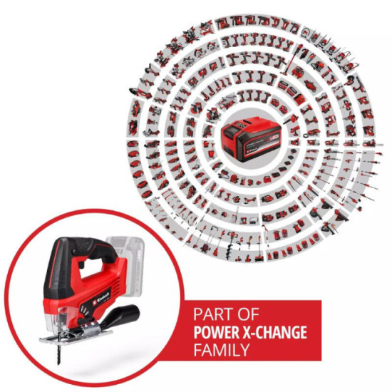Scie sauteuse Einhell TC-JS 18 Li - Solo