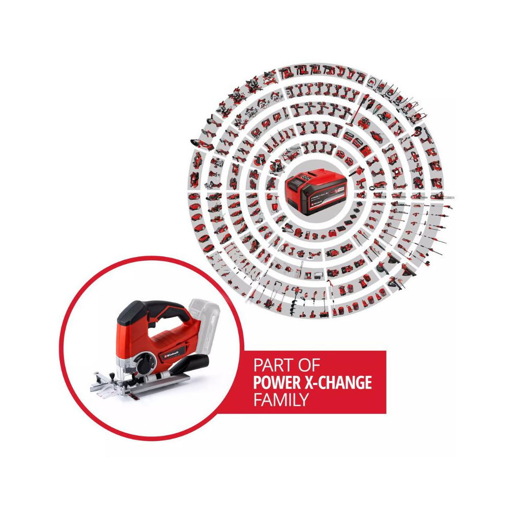 Scie sauteuse Einhell TE-JS 18/80 Li-Solo