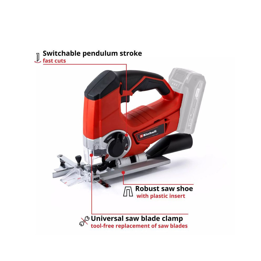 Scie sauteuse Einhell TE-JS 18/80 Li-Solo