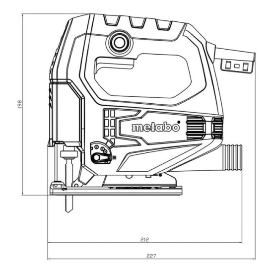 Scie sauteuse Metabo 690920000