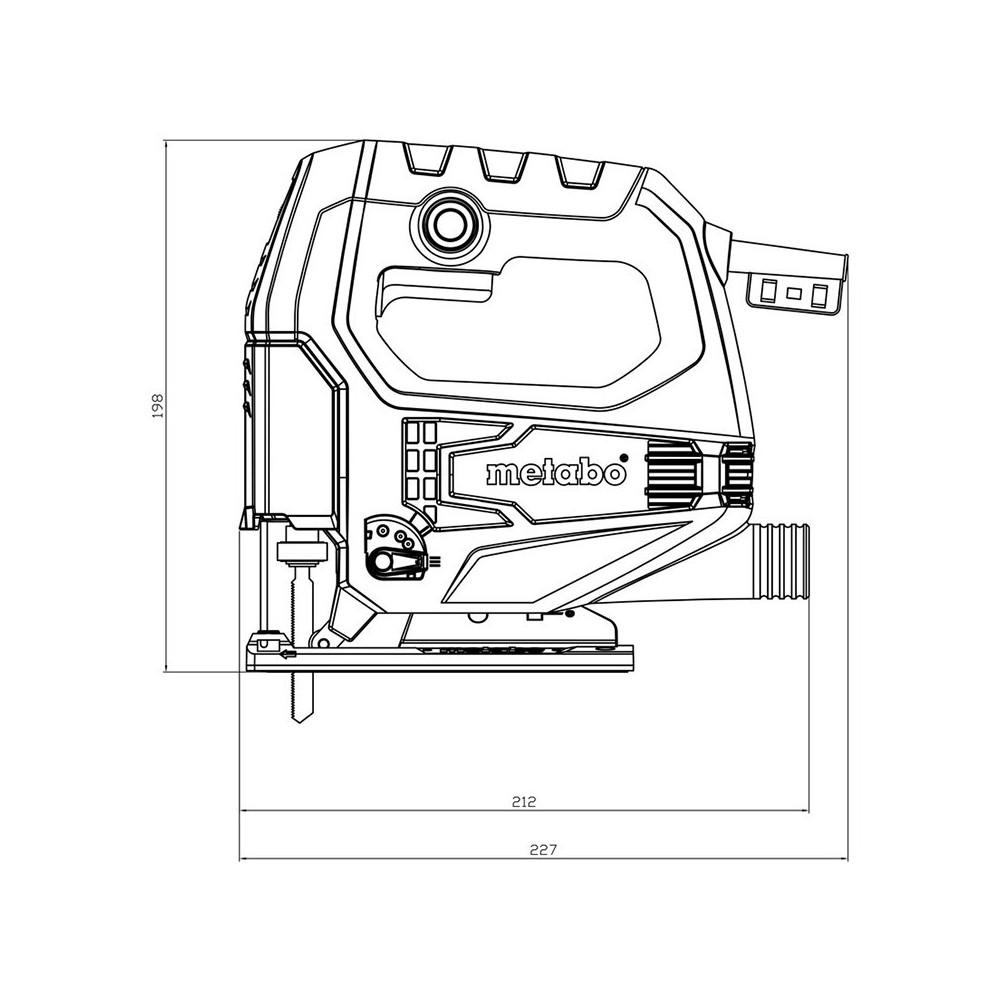 Scie sauteuse Metabo 690920000