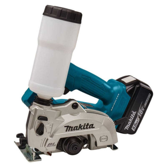 Scie circulaire Makita DCC501RTJ 18V 125 mm 2 x 5,0 Ah