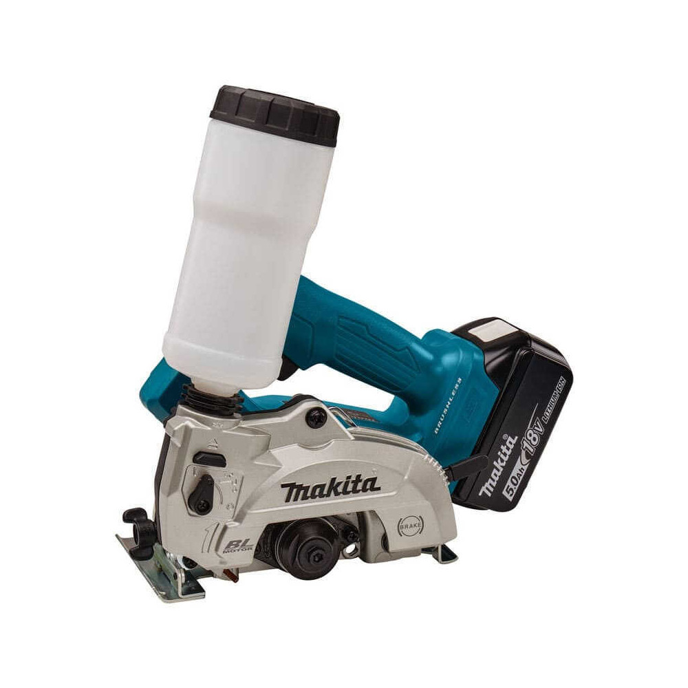Scie circulaire Makita DCC501RTJ 18V 125 mm 2 x 5,0 Ah