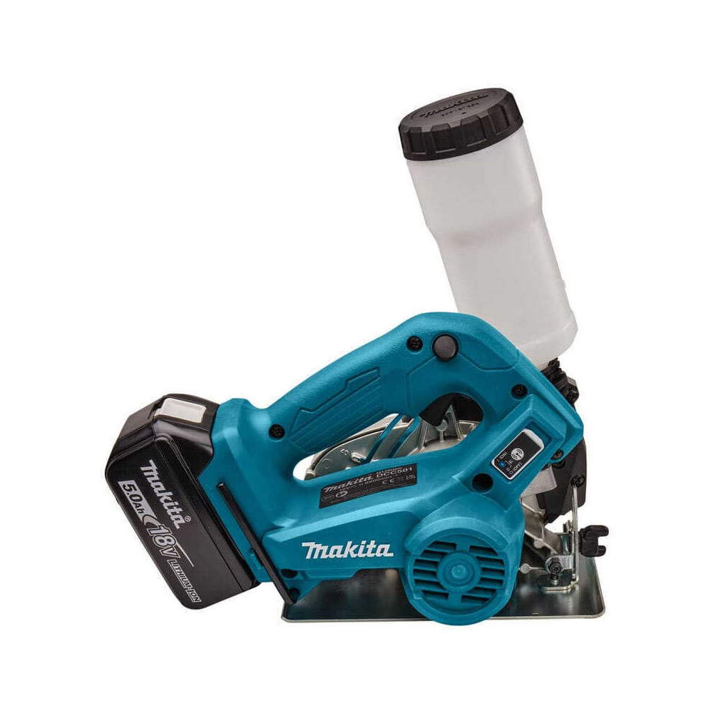 Scie circulaire Makita DCC501RTJ 18V 125 mm 2 x 5,0 Ah