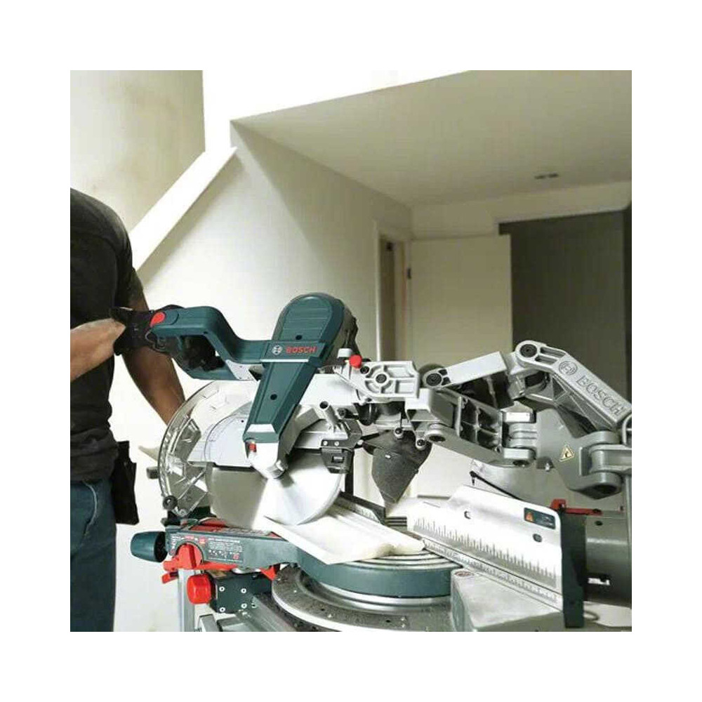 Scie à onglet radiale Bosch GCM 10 GDJ 2 000 W Ø254