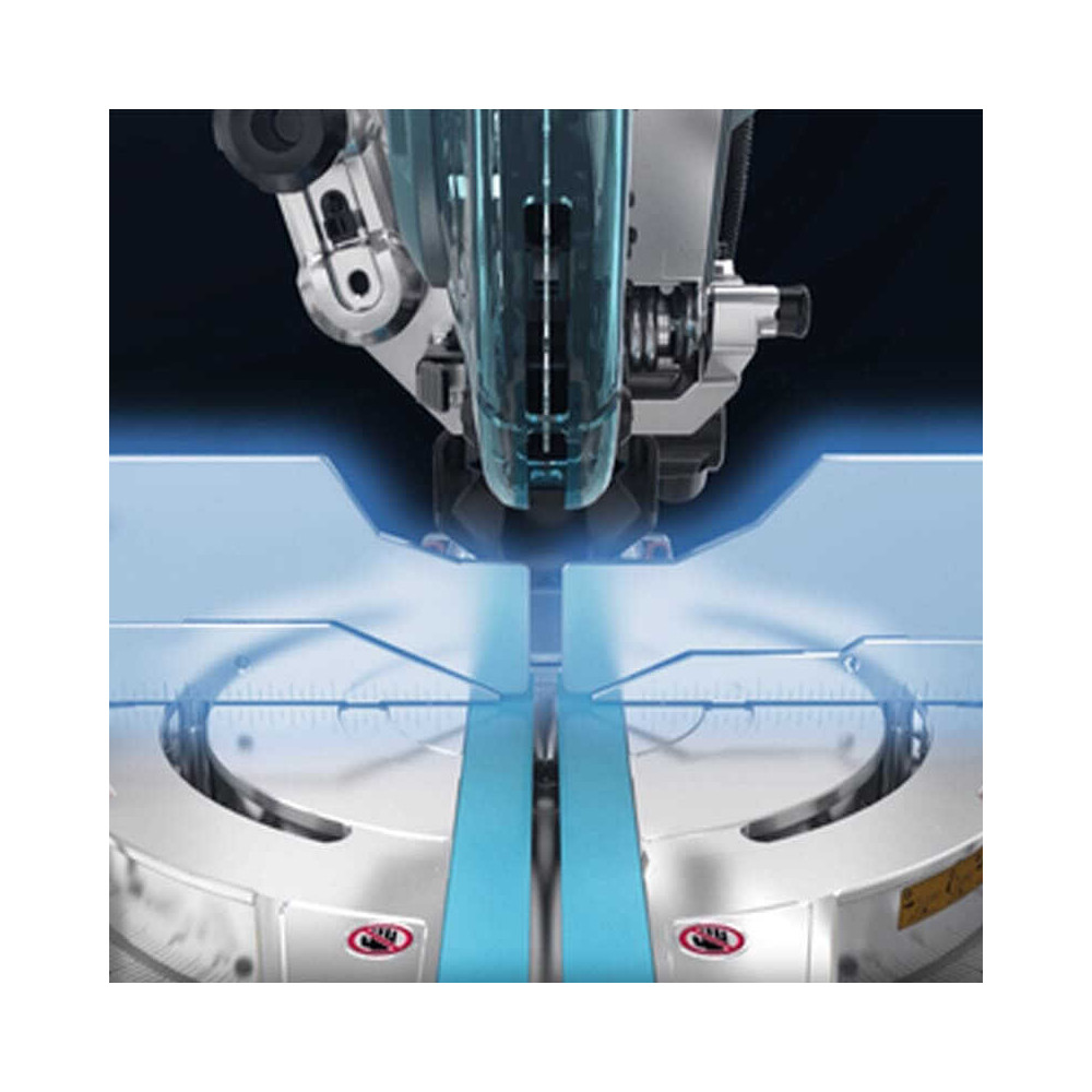 Scie à onglet radiale Makita LS1019L 1 510 W 260 mm